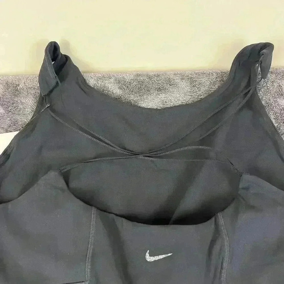 Nike Yoga Plus Dri-Fit Infinalon Jumpsuit Women's 3X Sleeveless Black DV4908-010 - Picture 8 of 14